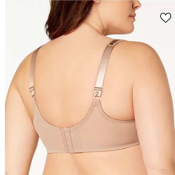 BALI
Minimizer Satin Tracings Comfort Strap Underwire Bra 3562 - Picture 2 of 7